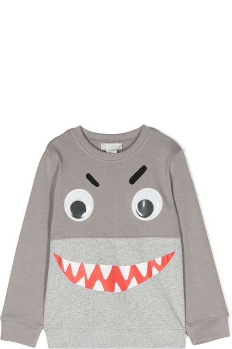 Fashion for Boys Stella McCartney Kids Colour Block Sweatshirt With Shark Nose