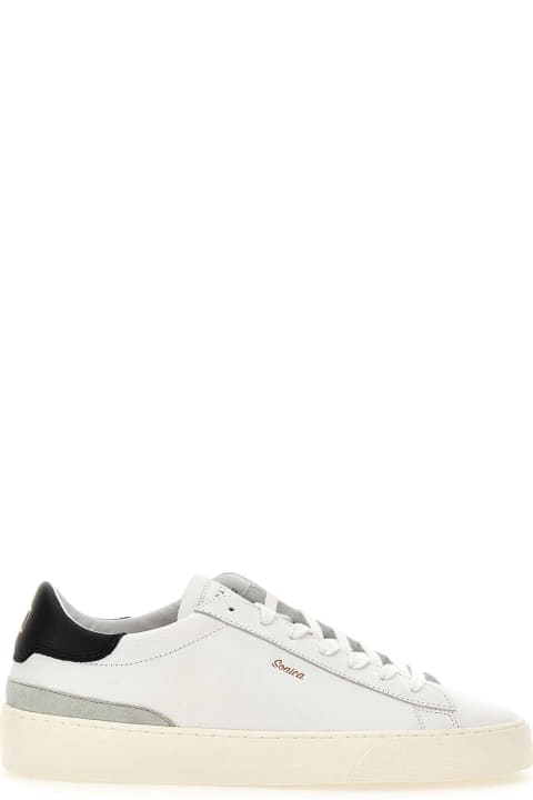 Sneakers for Men D.A.T.E. "sonica Calf" Leather Sneakers