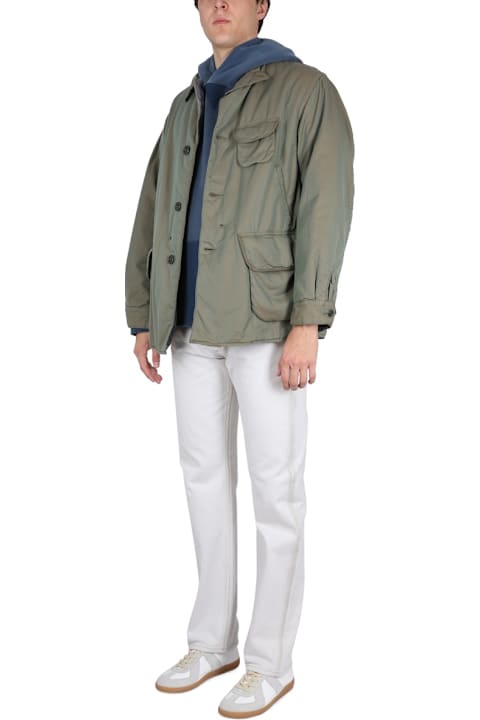 Homeware Maison Margiela Tonic Distressed Cotton Jacket