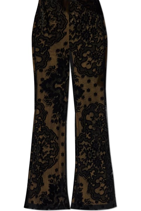 Pants & Shorts for Women Etro Etro Floral Pattern Trousers