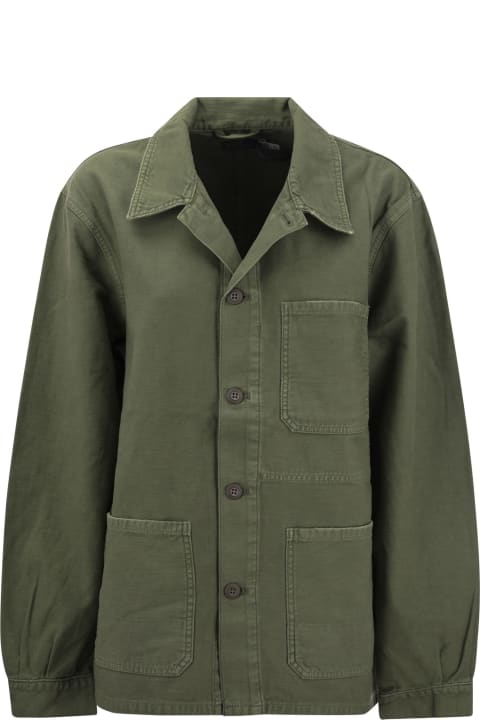 Polo Ralph Lauren Coats & Jackets for Women Polo Ralph Lauren Cotton Work Jacket
