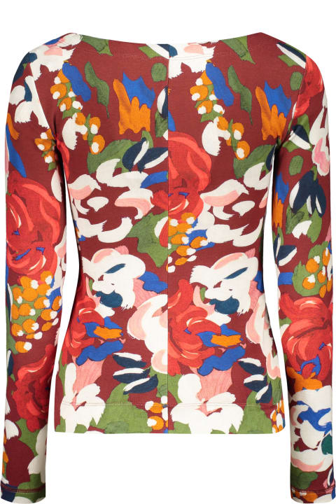M Missoni Clothing for Women M Missoni Printed Long-sleeve Top