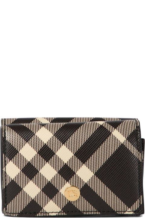 Burberry Wallets for Women Burberry Vintage-check Folded Compact Wallet