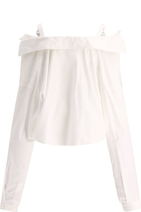 AMBUSH Topwear for Women AMBUSH Off-shoulder Cropped Shirt