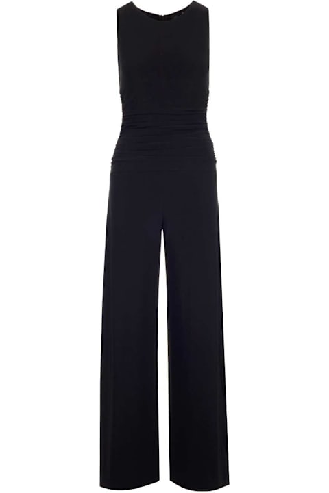 Norma Kamali for Women Norma Kamali Black Sleeveless Jumpsuit
