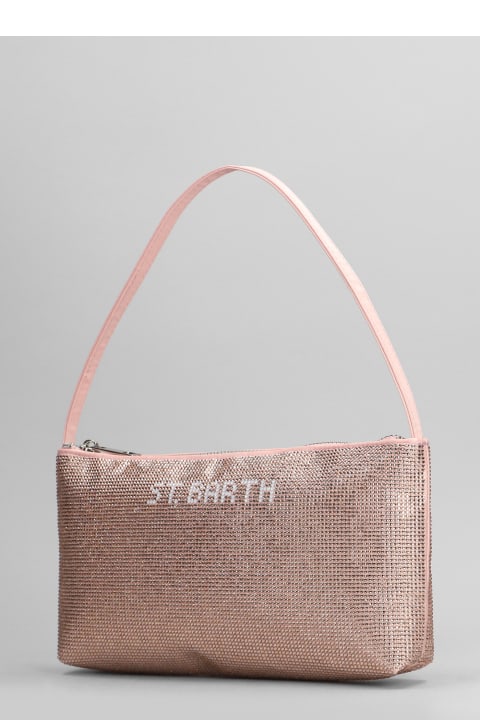 Shoulder Bags for Women MC2 Saint Barth Strassy Shoulder Bag In Rose-pink Polyester