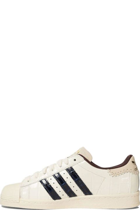 Adidas Originals by Wales Bonner for Men Adidas Originals by Wales Bonner X Wales Bonner Superstar Embossed Sneakers