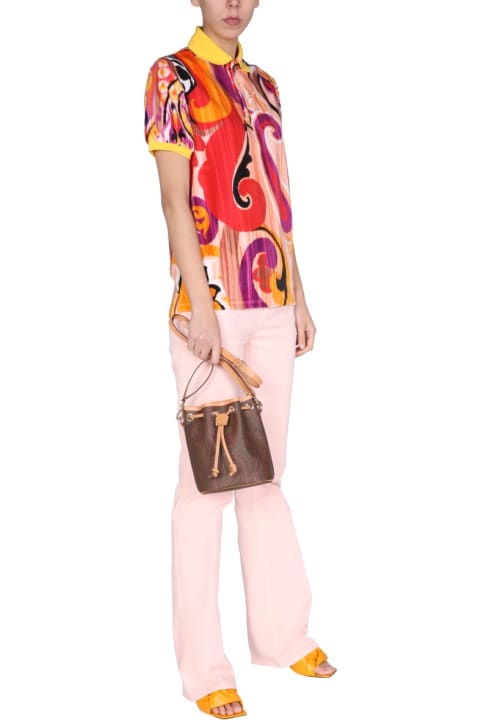 Etro Pants & Shorts for Women Etro Jeans With Embroidered Floral Detail