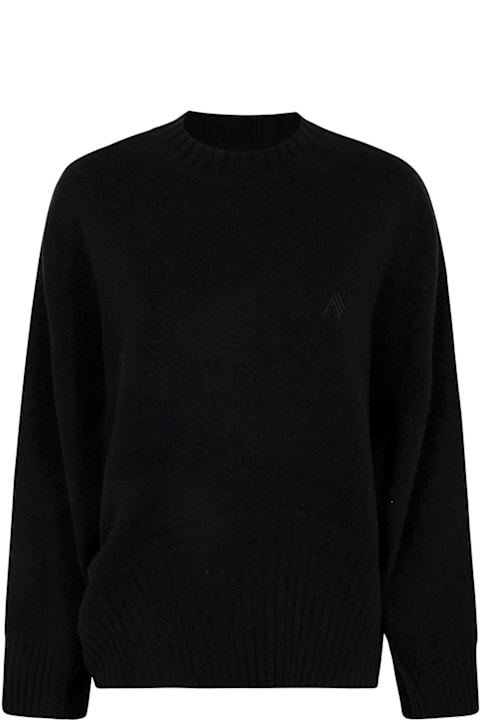 The Attico Sweaters for Women The Attico Scoop Hem Crewneck Jumper