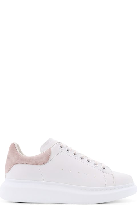Homeware Alexander McQueen Larry Leather Sneakers With Logo Detail