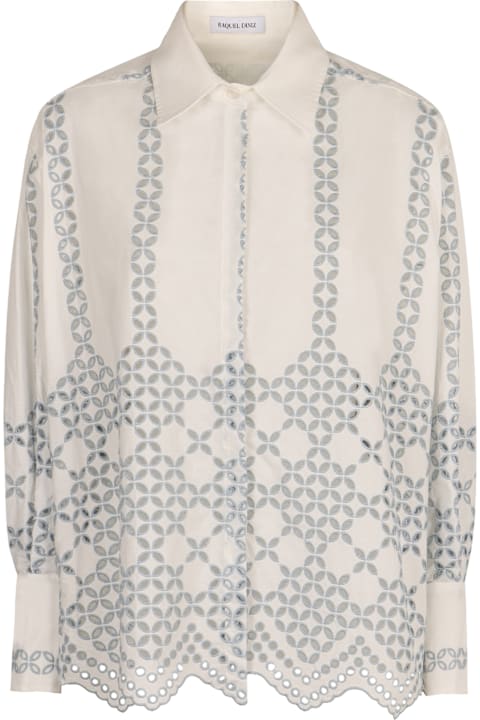 Raquel Diniz Clothing for Women Raquel Diniz Bahia Cotton Blend Shirt