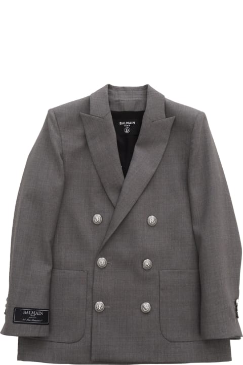 Topwear for Boys Balmain Suit Jacket