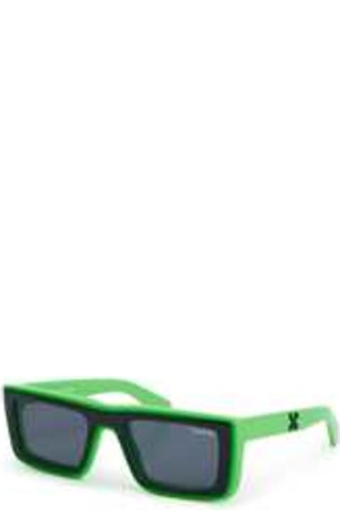 Off-White for Men Off-White AF JACOB SUNGLASSES GREEN DARK Sunglasses