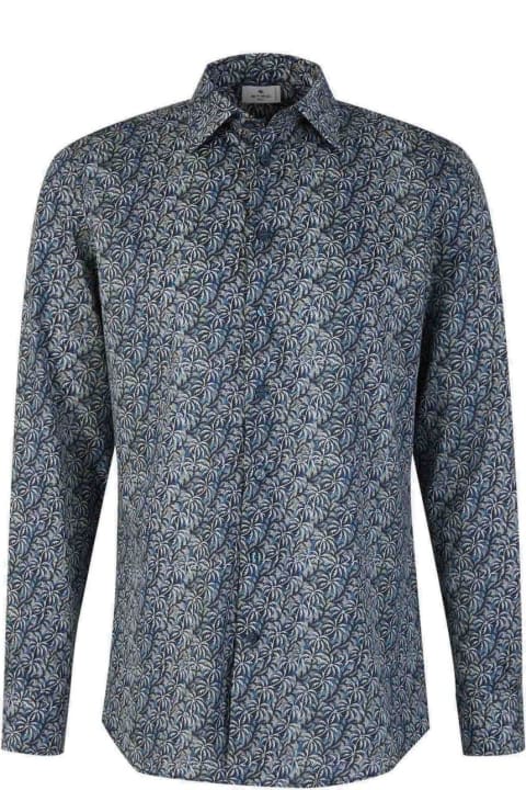Etro Shirts for Men Etro Allover Printed Long-sleeved Shirt