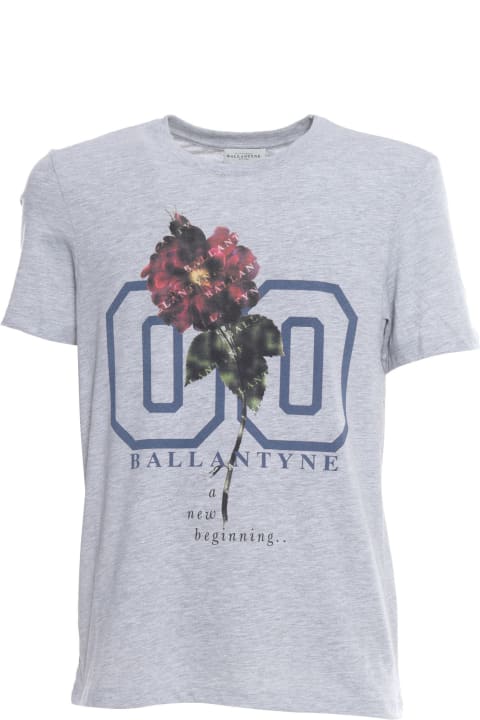 Homeware Ballantyne Flower Varsity T-shirt