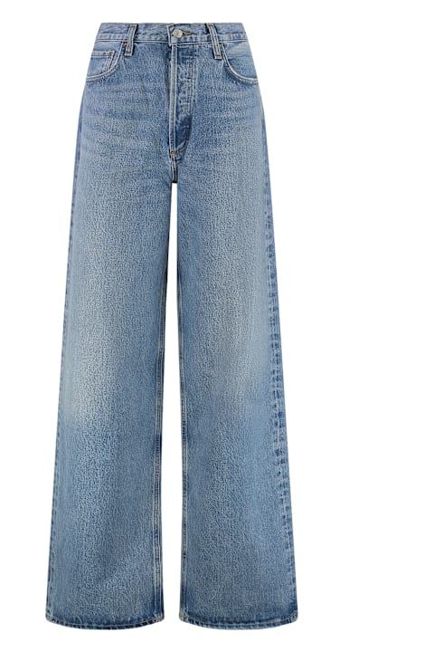 Fashion for Women AGOLDE Low Slung Puddle Straight Leg Jeans