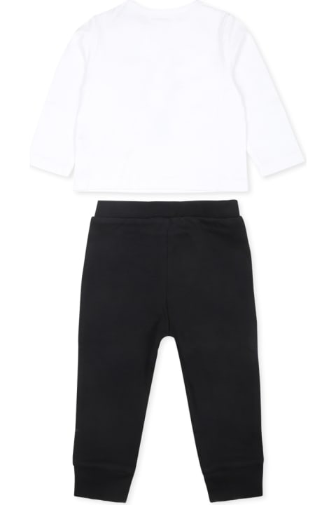 Homeware Karl Lagerfeld Kids White Suit For Baby Boy With Karl