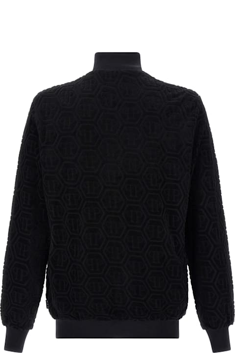 Philipp Plein for Kids Philipp Plein Jacquard Monogram Sweatshirt