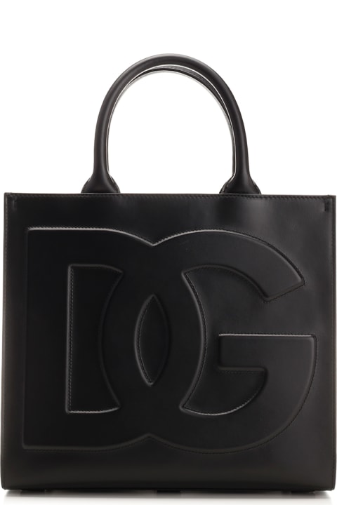 Dolce & Gabbana Totes for Women Dolce & Gabbana Dg Logo Handbag