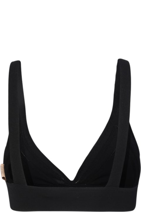 Underwear & Nightwear for Women SSHEENA Black Knit Top