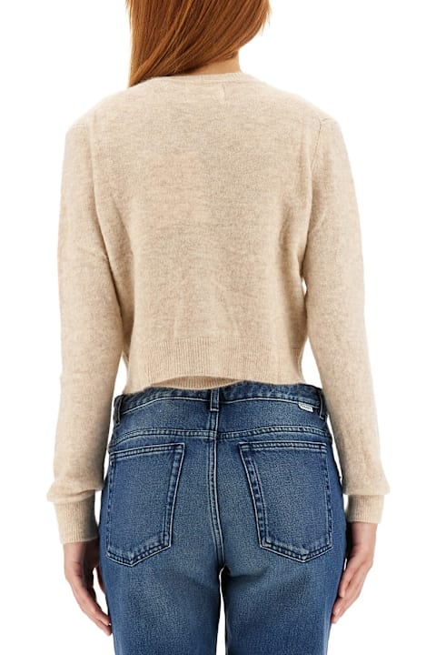 Homeware Marant Étoile Buttoned Straight Hem Knitted Cardigan