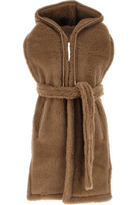 Clothing for Women Max Mara Biscuit Teddy Corea Cape