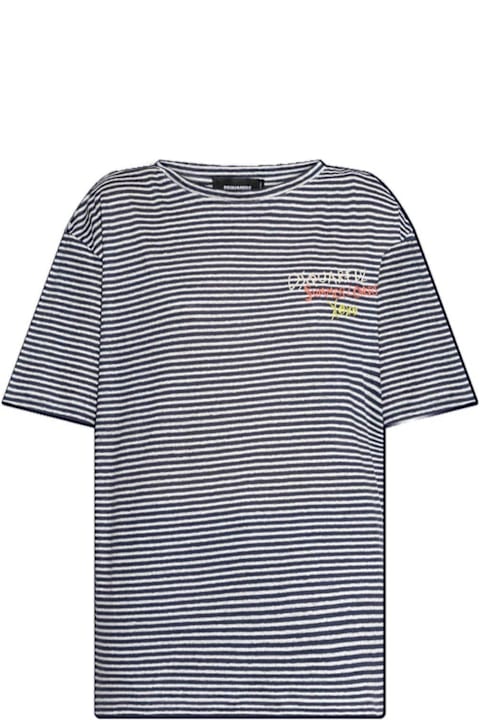 Dsquared2 for Women Dsquared2 Summer Lovers Breezy Fit Striped T-shirt