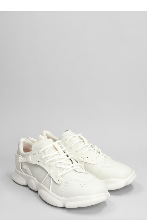 Camper Sneakers for Men Camper Karst Sneakers In White Leather