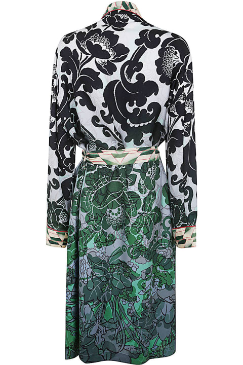 Pierre-Louis Mascia Coats & Jackets for Women Pierre-Louis Mascia Printed Long Kimono
