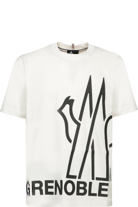 Homeware Moncler Grenoble Logo Print T-shirt