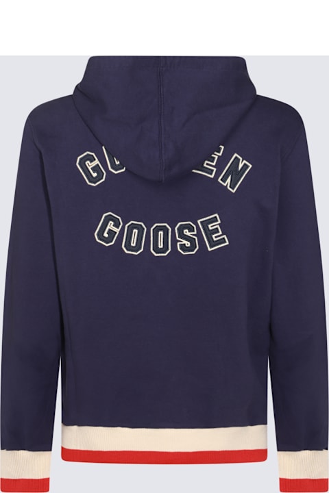 Clothing for Women Golden Goose Blue Cotton Sweatshirt