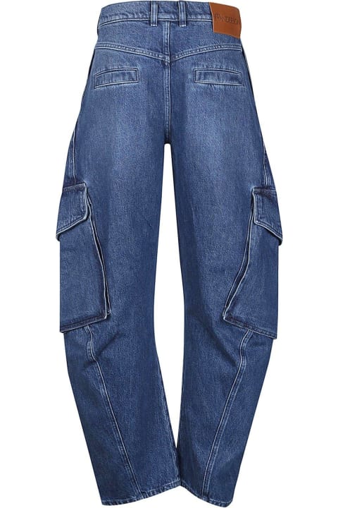 J.W. Anderson Women J.W. Anderson Logo Patch Tapered Jeans