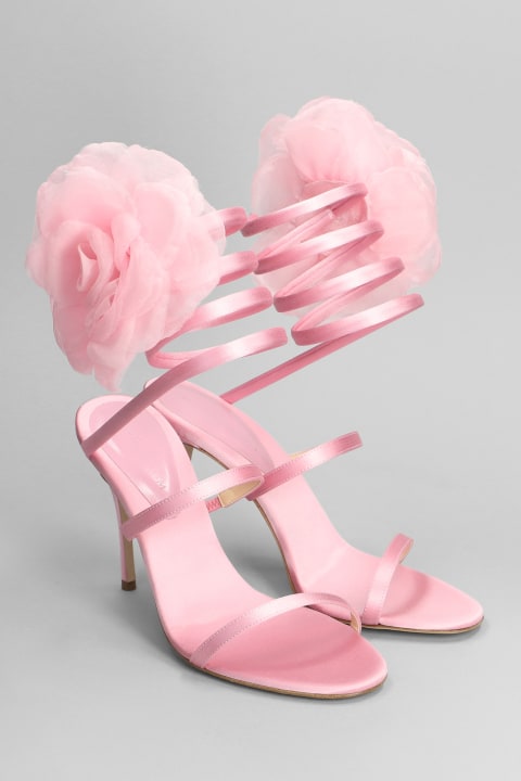 Magda Butrym for Women Magda Butrym Sandals In Rose-pink Viscose