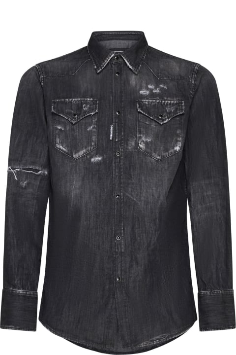 Dsquared2 Shirts for Men Dsquared2 Classic Western Shirt