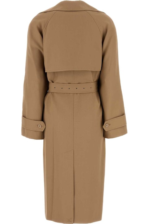 Michael Kors for Kids Michael Kors Camel Polyester Blend Trench Coat