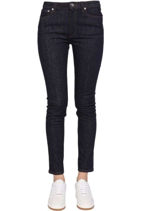 Burberry Women Burberry Mid-rise Slim Fit Jeans