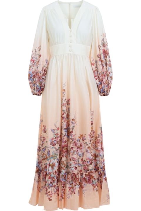 Homeware Zimmermann Awaken Plunge Maxi Dress