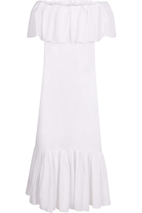 Dresses for Women Max Mara Studio Petali Poplin Maxi Dress