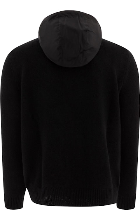 Homeware Prada Gabardine Zip-up Hoodie