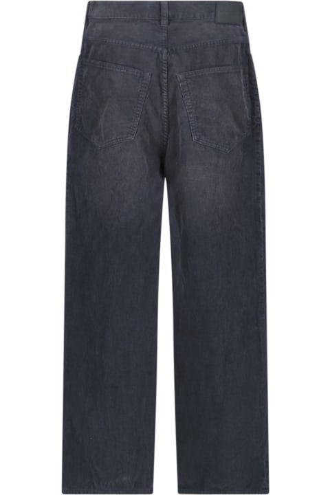Pants for Men Balenciaga Corduroy Baggy Pants