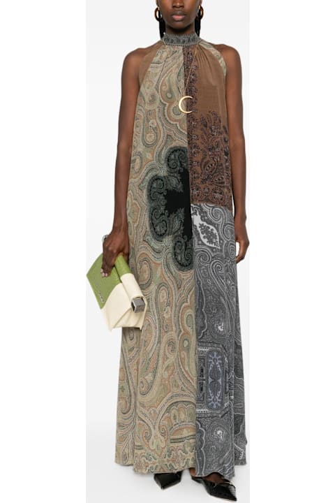 Pierre-Louis Mascia for Kids Pierre-Louis Mascia Printed Silk Dress