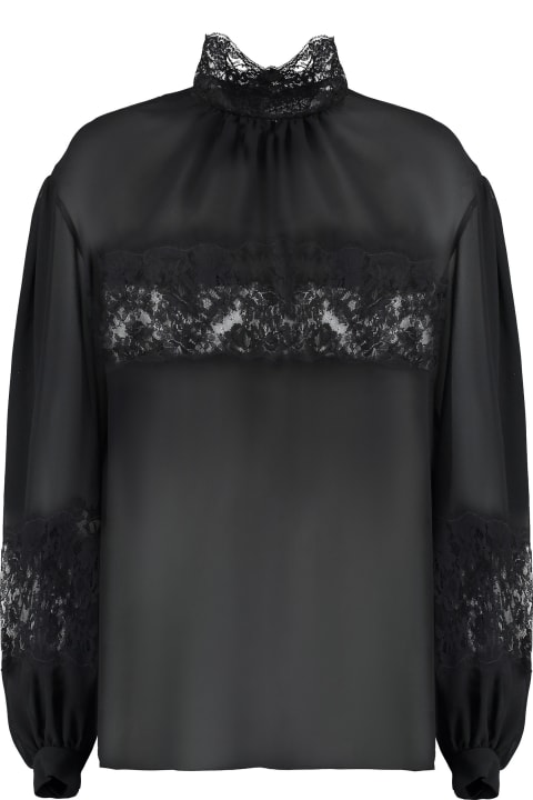 Dolce & Gabbana Topwear for Women Dolce & Gabbana Lace And Georgette Blouse