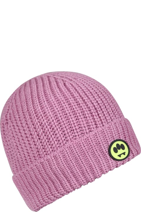 Barrow Accessories & Gifts for Boys Barrow Pink Hat For Kids With Smiley