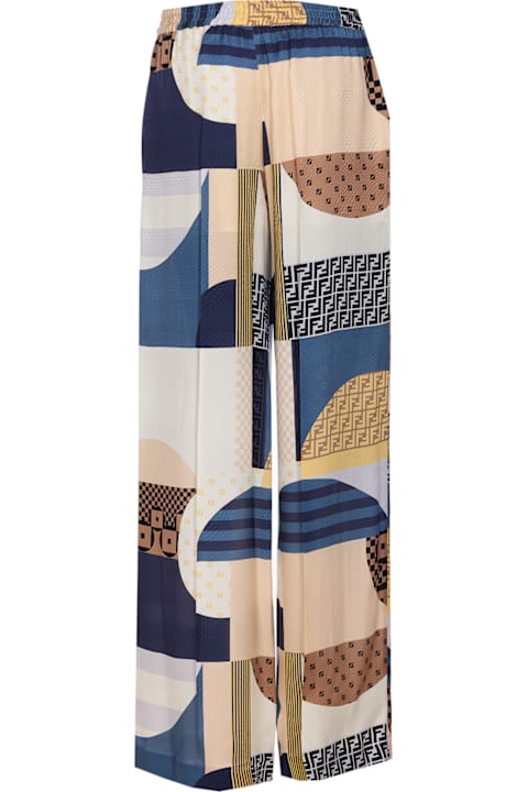 Fendi for Women Fendi Patchwork Pants