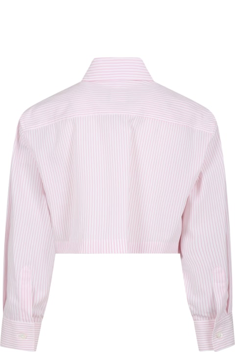 Fendi for Girls Fendi Pink Shirt For Girl With Logo