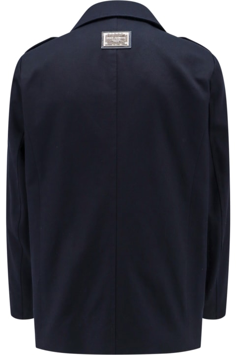 Dolce & Gabbana Coats & Jackets for Men Dolce & Gabbana Double-breasted Pea Coat