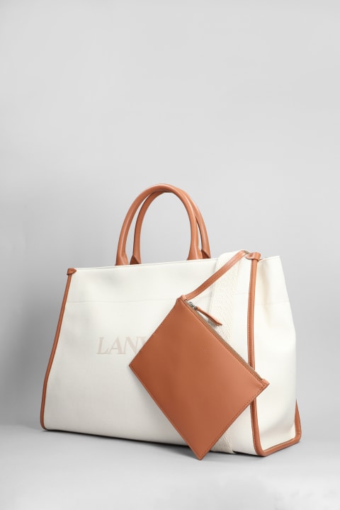 Lanvin Bags for Women Lanvin Ivory Canvas Bag