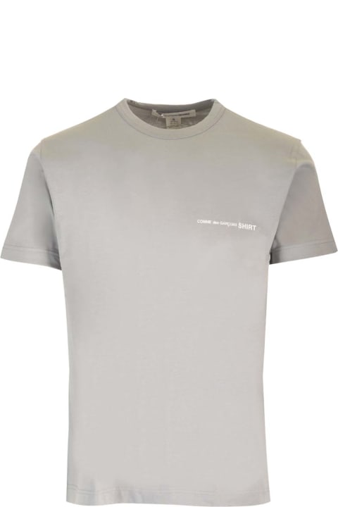 Comme des Garçons Shirt Topwear for Men Comme des Garçons Shirt Grey Slim T-shirt