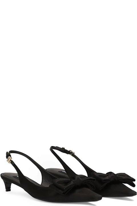 Dolce & Gabbana for Women Dolce & Gabbana Sling Raso E Fiocco