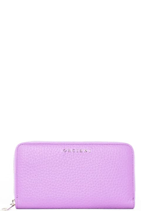 Purple Soft Leather Wallet